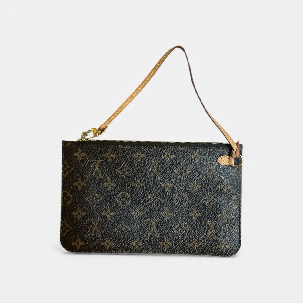 Louis Vuitton Brown Monogram Pouch